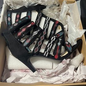 BLACK SUEDE HEELS JESSICA SIMPSON